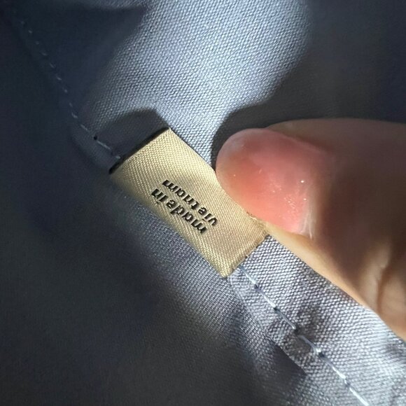 Coach Soft Tabby Blue Denim Shoulder Bag with Monogram Pattern - Picture 6 of 9